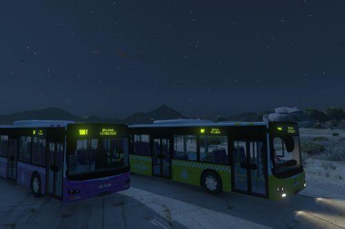 Turkish Bus Pack - Efsane 500T Otobüs [4K]